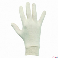 Baumwoll-Handschuh rohweiss